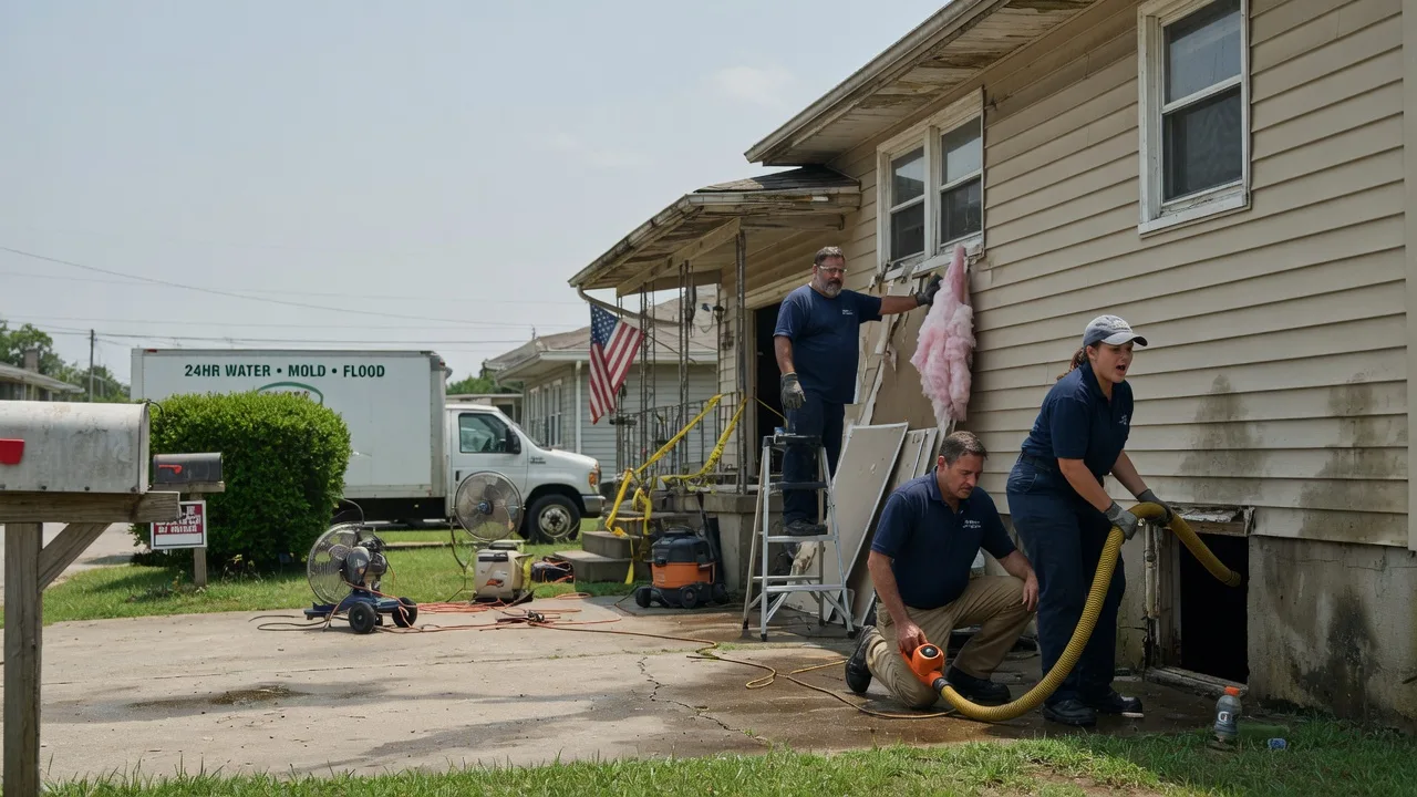Water Damage Repair in East Lynne, MO near me